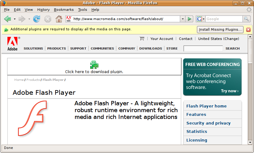 FirefoxAndPlugins?action=AttachFile&do=get&target=Screenshot-Adobe+-+Flash+Player+-+Mozilla+Firefox.png