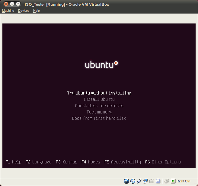 ubuntu bootmenu