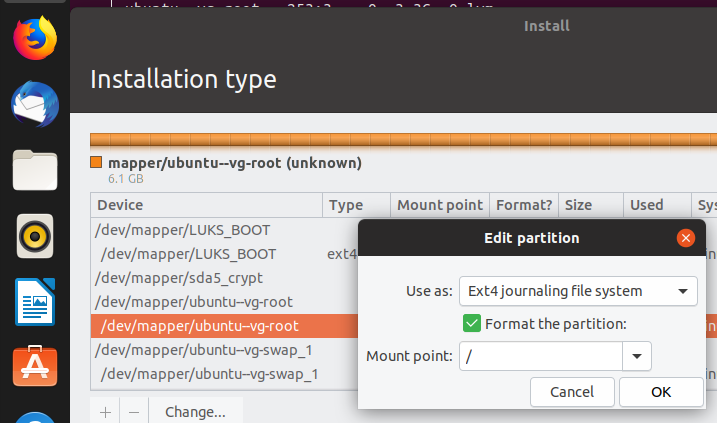 Root file-system selection