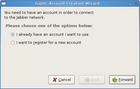 Gajim?action=AttachFile&do=get&target=AccountCreationWizard.png