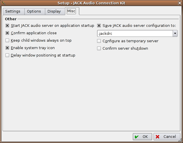 HowToJACKConfiguration?action=AttachFile&do=get&target=QjackCtlMiscSettings.png