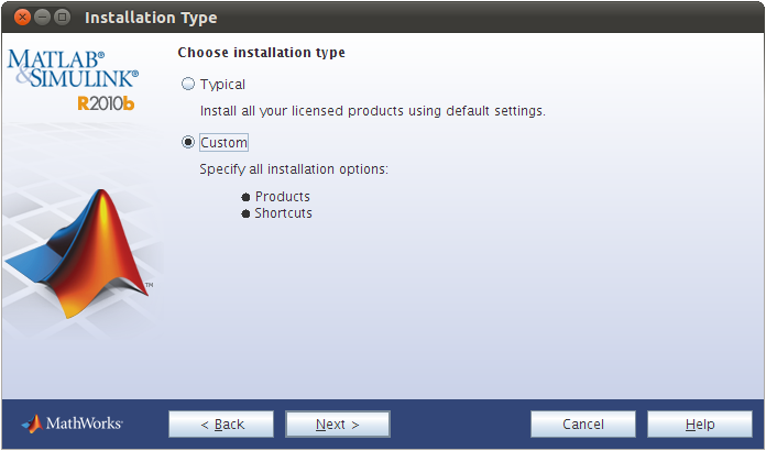 Choose installation type