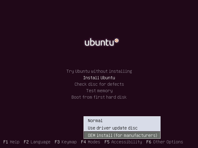 Ubuntu oem install что это. Смотреть фото Ubuntu oem install что это. Смотреть картинку Ubuntu oem install что это. Картинка про Ubuntu oem install что это. Фото Ubuntu oem install что это