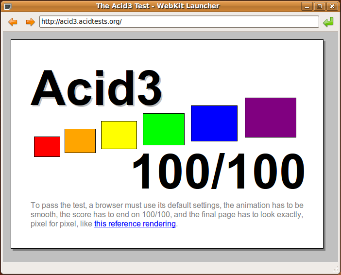 The Acid3 Test: 100/100