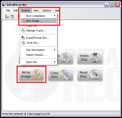BurningIsoHowto?action=AttachFile&do=get&target=InfraRecorder-XP.PNG