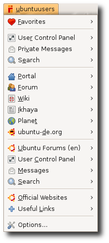 ubuntuusers Menu 1.1.0