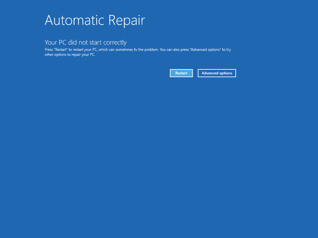 Automatic repair