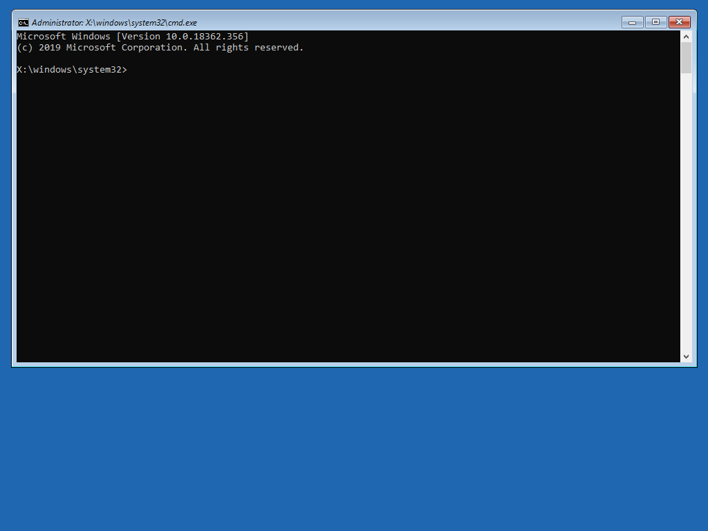 Command prompt