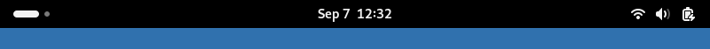 Bilah puncak GNOME Shell